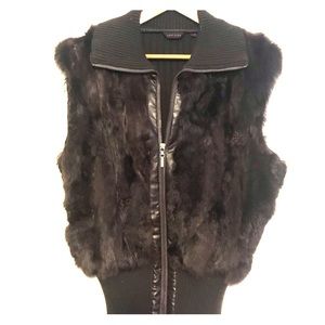 **Faux fur jacket **
